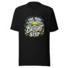 One More Bright Step Graphic Tee front view