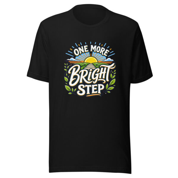One More Bright Step Graphic Tee mockup 2 One More Bright Step Graphic Tee mockup 2