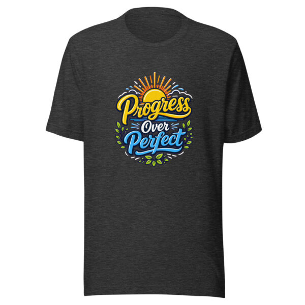 Progress Over Perfect Graphic Tee mockup 7 Progress Over Perfect Graphic Tee mockup 7