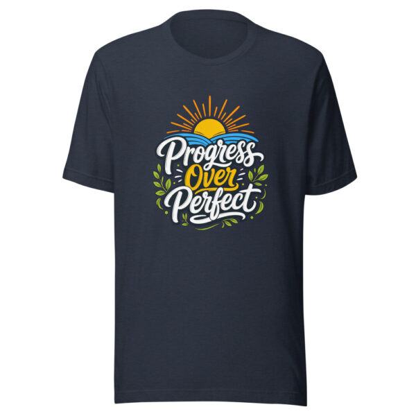 Progress Over Perfect Graphic Tee mockup 7 Progress Over Perfect Graphic Tee mockup 7