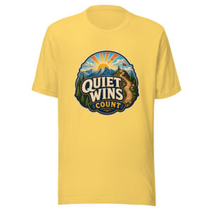 Quiet Wins Count Heartbeat-20260613-manual-codex Graphic Tee mockup 1 Quiet Wins Count Heartbeat-20260613-manual-codex Graphic Tee front view
