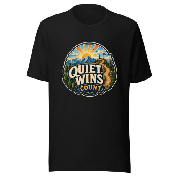 Quiet Wins Count Heartbeat-20260613-manual-codex Graphic Tee front view