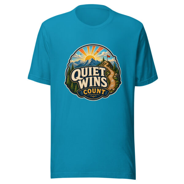 Quiet Wins Count Heartbeat-20260613-manual-codex Graphic Tee mockup 3