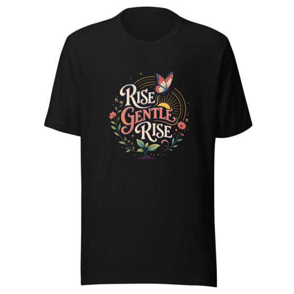 Rise Gentle Rise Heartbeat-20260614-inspirationalshirts-codex Graphic Tee mockup 7 Rise Gentle Rise Heartbeat-20260614-inspirationalshirts-codex Graphic Tee mockup 7
