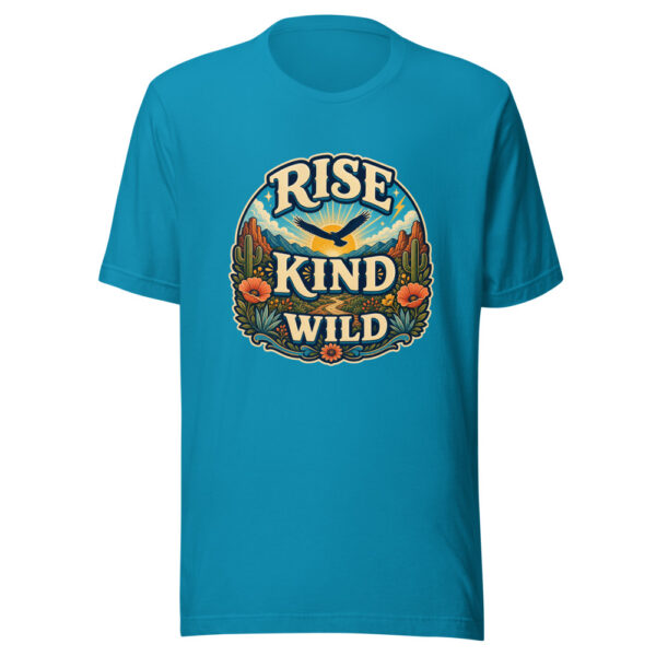 RISE KIND WILD Heartbeat-20260624-codex-fallback Graphic Tee front view