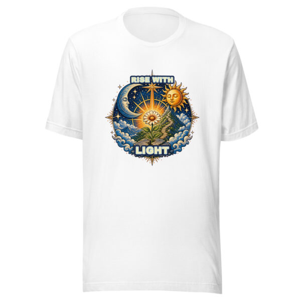 RISE WITH LIGHT Heartbeat-20260614-inspirationalshirts-codex Graphic Tee mockup 8 RISE WITH LIGHT Heartbeat-20260614-inspirationalshirts-codex Graphic Tee mockup 8