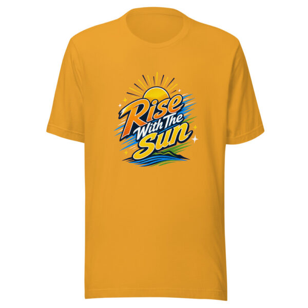 Rise With The Sun Graphic Tee mockup 3 Rise With The Sun Graphic Tee mockup 3