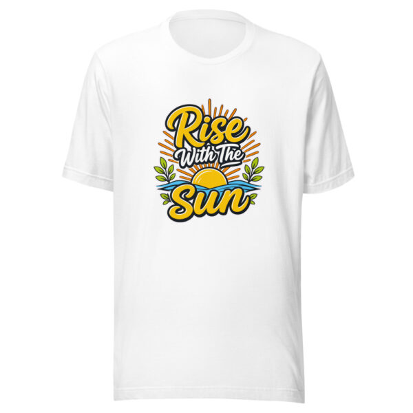 Rise With The Sun Graphic Tee mockup 3 Rise With The Sun Graphic Tee mockup 3
