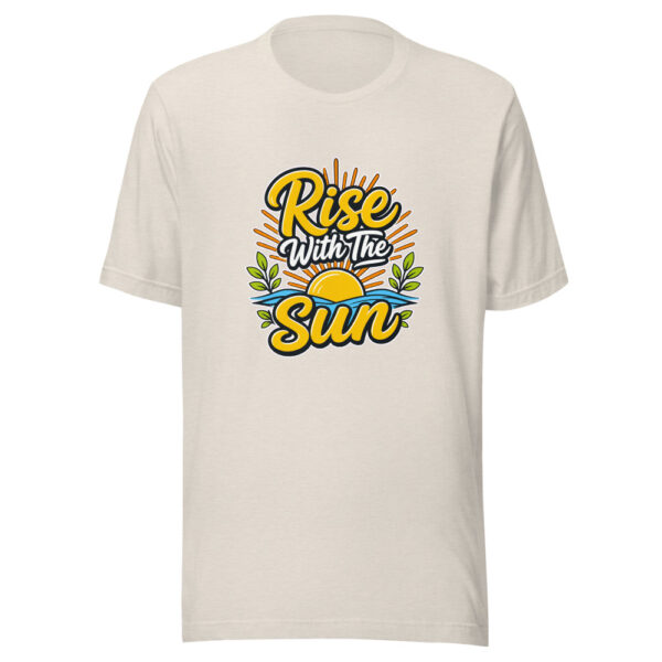 Rise With The Sun Graphic Tee mockup 8 Rise With The Sun Graphic Tee mockup 8