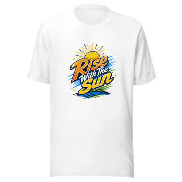 Rise With The Sun Graphic Tee mockup 8 Rise With The Sun Graphic Tee mockup 8