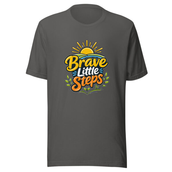 Brave Little Steps evergreen shirt design