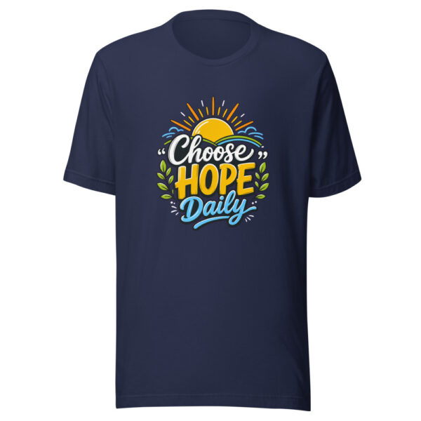 Choose Hope Daily evergreen shirt design