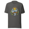 Grow Through It evergreen shirt design