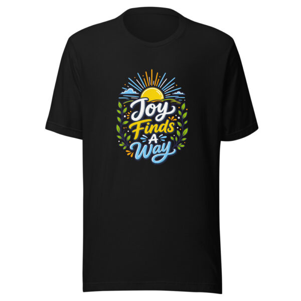 Joy Finds A Way evergreen shirt design