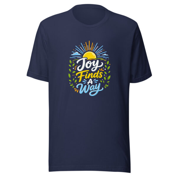 Joy Finds A Way evergreen shirt design
