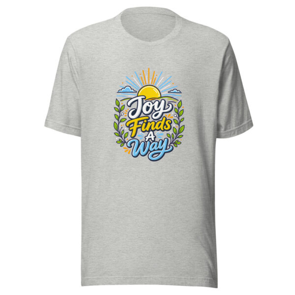 Joy Finds A Way evergreen shirt design
