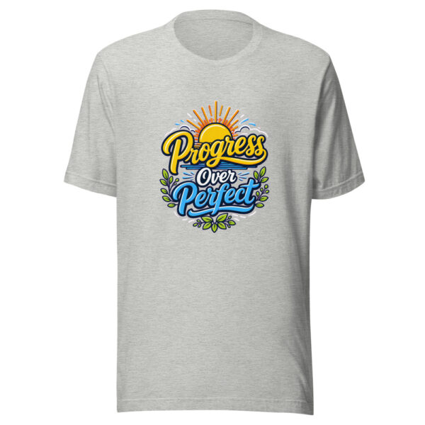 Progress Over Perfect evergreen shirt design