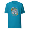 Small Steps Big Sky Graphic Tee mockup 4