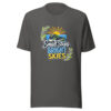 Small Steps Bright Skies Graphic Tee mockup 3 Small Steps Bright Skies Graphic Tee mockup 3