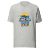 Small Steps Bright Skies Graphic Tee mockup 6
