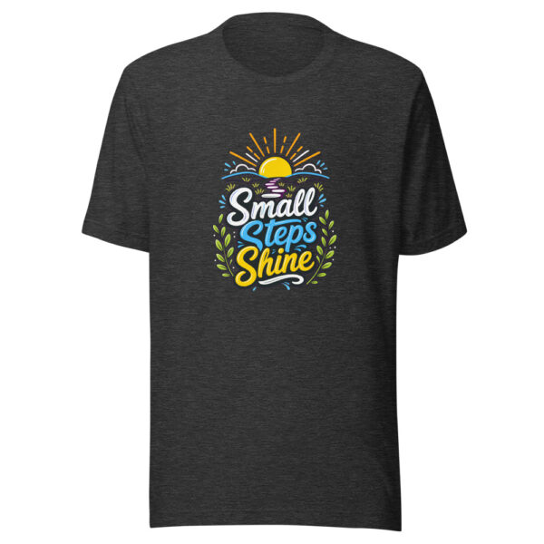 Small Steps Shine Graphic Tee mockup 1 Small Steps Shine Graphic Tee front view