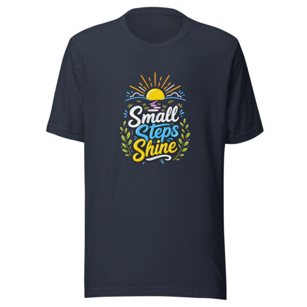 Small Steps Shine Graphic Tee mockup 7 Small Steps Shine Graphic Tee mockup 7