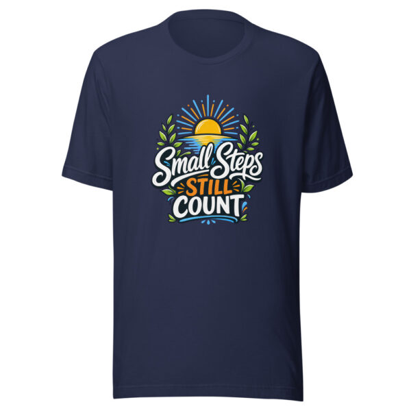 Small Steps Still Count Graphic Tee mockup 3 Small Steps Still Count Graphic Tee mockup 3