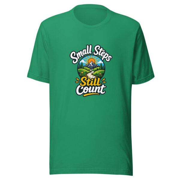 Small Steps Still Count Graphic Tee mockup 5 Small Steps Still Count Graphic Tee mockup 5
