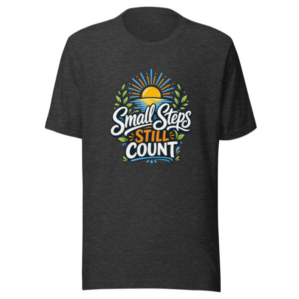 Small Steps Still Count Graphic Tee mockup 6 Small Steps Still Count Graphic Tee mockup 6