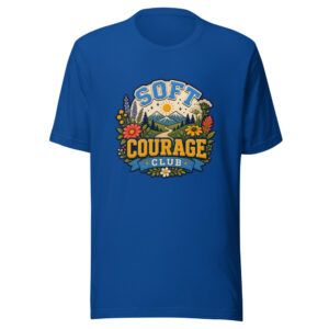 Soft Courage Club Heartbeat-20260613-manual-codex Graphic Tee front view