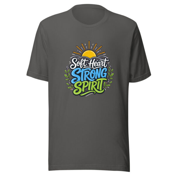Soft Heart Strong Spirit Graphic Tee mockup 5 Soft Heart Strong Spirit Graphic Tee mockup 5
