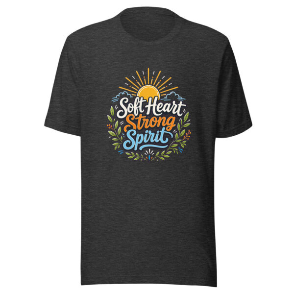 Soft Heart Strong Spirit Graphic Tee mockup 6 Soft Heart Strong Spirit Graphic Tee mockup 6