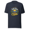 Soft Steps Still Climb Graphic Tee mockup 7 Soft Steps Still Climb Graphic Tee mockup 7