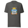 Start Small Shine Bright Graphic Tee mockup 4