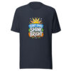 Start Small Shine Bright Graphic Tee mockup 7