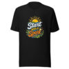 Start With A Spark Graphic Tee mockup 1 Start With A Spark Graphic Tee front view
