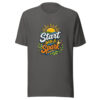 Start With A Spark Graphic Tee mockup 4 Start With A Spark Graphic Tee mockup 4