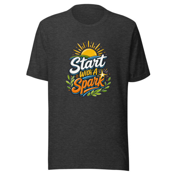 Start With A Spark Graphic Tee mockup 6 Start With A Spark Graphic Tee mockup 6