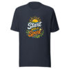 Start With A Spark Graphic Tee mockup 7 Start With A Spark Graphic Tee mockup 7