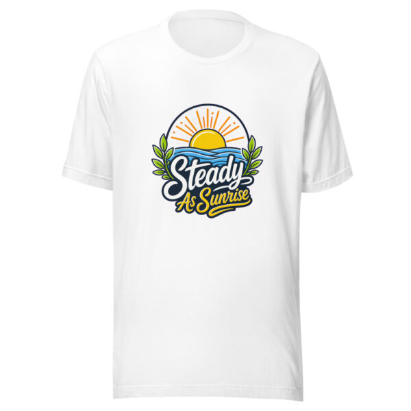 Steady As Sunrise Graphic Tee front view