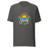 Steady As Sunrise Graphic Tee mockup 4