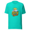 Steady As Sunrise Graphic Tee mockup 6