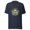 Steady As Sunrise Graphic Tee mockup 7