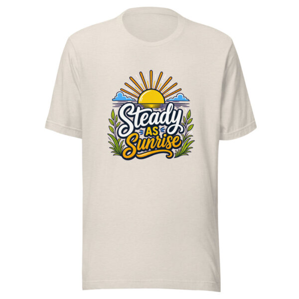 Steady As Sunrise Graphic Tee mockup 8 Steady As Sunrise Graphic Tee mockup 8