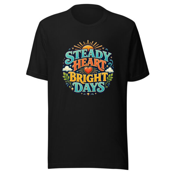 STEADY HEART BRIGHT DAYS Heartbeat-20260622-codex-fallback Graphic Tee mockup 2 STEADY HEART BRIGHT DAYS Heartbeat-20260622-codex-fallback Graphic Tee mockup 2