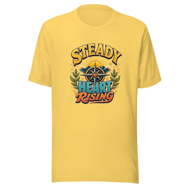 Steady Heart Rising Heartbeat-20260613-manual-codex Graphic Tee front view