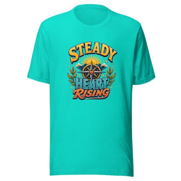 Steady Heart Rising Heartbeat-20260613-manual-codex Graphic Tee mockup 6