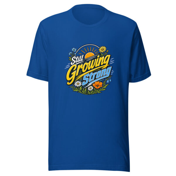 Still Growing Strong Graphic Tee mockup 2 Still Growing Strong Graphic Tee mockup 2