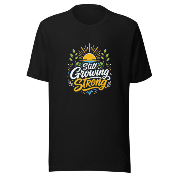 Still Growing Strong Graphic Tee mockup 2 Still Growing Strong Graphic Tee mockup 2