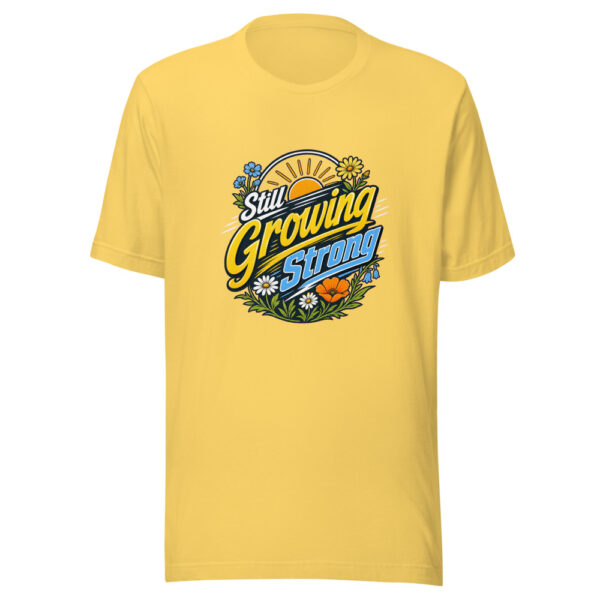 Still Growing Strong Graphic Tee mockup 4 Still Growing Strong Graphic Tee mockup 4